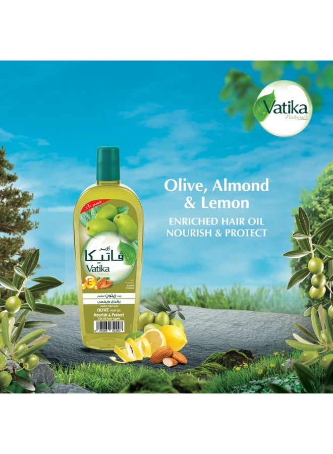 فاتيكا زيت شعر فاتيكا ناتشورالز الغني بالزيتون 180 مل - Image 2